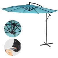 MCW Parasol déporté Terni Ø 3m inclinable