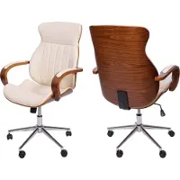 Mendler Chaise de bureau -H39