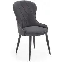 Halmar Chaise de salle à manger tapissée K-366