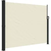 Syfax Auvent latéral rétractable crème 160x300 cm