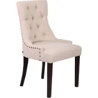 CLP Chaise de salle à manger Aberdeen Tissu