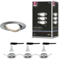 Paulmann LED encastré Base Set de base orientable