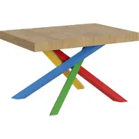 Itamoby Table Extensible 90X130/390 Cm Volantis Quercia Natura Structure 4/B