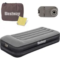Bestway Matelas gonflable 191x97x46 cm avec pompe électrique intégrée 67401