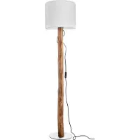 Nowa Lampadaire bois brun, 1x E27
