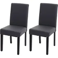 MCW Chaise de salle à manger Littau similicuir (lot de 2)