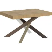 Itamoby Table Extensible 90X140/244 Cm Volantis Quercia Natura Structure 4/C