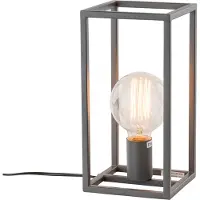 ITALUX Sigalo lampe de table industrielle grise MT-BR4366-T1 GR