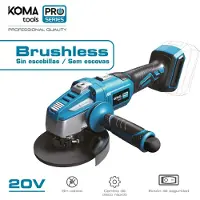 Koma Tools Meuleuse Brushless 20v Sans Fil, Puissante, Polyvalente -