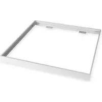 V-TAC Cadre Aluminium 600X600 Avec Vis Fixe Blanc