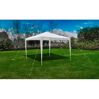 The Living Store Pavillon de jardin avec toit pyramidal 3 x 3 m