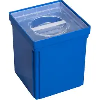 Allit Europlus Insert L 130/3 Blau Boîte (l X H X P) 108 X 130 X 108 Mm Nombre De Compartiments: 1 Contenu 1 Pc(s) 456340 -