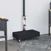 Prolenta Maison Exclusive - Porte-parapluies noir 45 x 25 x 8 cm, granit