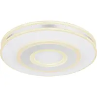 Globo Lighting Plafonnier métal blanc, LED