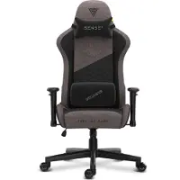 Sense7 Žaidimų kėdė Spellcaster Senshi Edition fabric Gaming Chair, Pilka