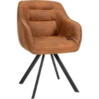 CLP Chaise de salle à manger Russel velours ou tissu