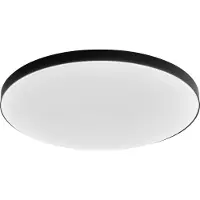 Eko-Light Slimi plafond noir 24W