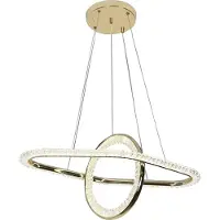 Toolight Lampe Led G034-cp Gold