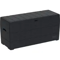 Duramax Durabox Boîte de rangement en plastique 270 l, 117 x 45 x 56 cm, anthracite 86600