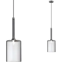 Toolight Lampe Suspendue APP1702-1CP B Grey