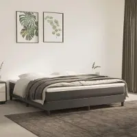 Syfax Matelas de lit à ressorts ensachés fermeté moyenne 152x203x20 cm velours