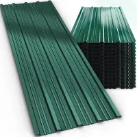 Gardebruk 14x tôles profilées 110x46cm vert