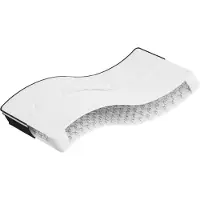 Syfax Matelas à ressorts bonnell moyen 90x190 cm