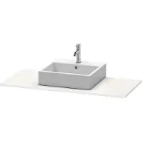 Duravit Console XSQUARE avec découpe 16x800x550mm blanc brillant