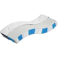 Syfax Matelas à ressorts ensachés dureté moyenne 90x200 cm