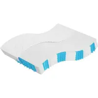 Syfax Matelas à ressorts ensachés dureté moyenne 160x200 cm