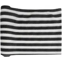 Syfax Filet brise-vue anthracite et blanc 2x10 m PEHD 75 g/m²