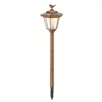 Esotec Solar lampe à fiche verticale Tivoli H=68cm cuivré résistant aux intempéries 102062