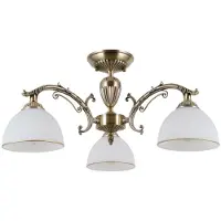 ITALUX Feneza plafonnier LED bronze stylisé PND-5122-3