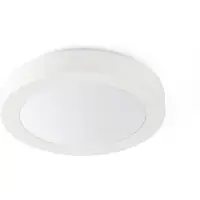 Faro Plafonnier de salle de bain Logos-2 IP44 blanc
