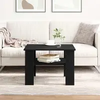 vidaXL Best Möbel Table basse Chêne noir 60 x 60 x 42 cm Bois composite - Tables basses Cloris Nouveau9251808 1parcel