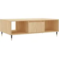 Syfax Table basse chêne sonoma 104x60x35 cm bois d'ingénierie