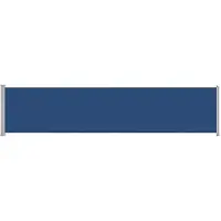 Syfax Auvent latéral rétractable de patio 140x600 cm bleu