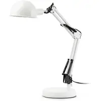 Faro Lampe de bureau BAOBAB E14 blanc