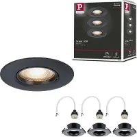 Paulmann lampe à encastrer set de 3 fixes