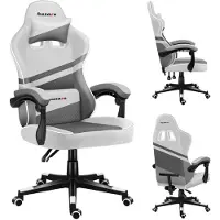 Huzaro Force 4.4 Mesh Gaming Chair Blanc