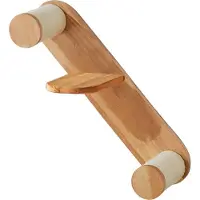 Nobby , élément de garde-corps pour escalier, modèle "TRI", couleur crème, dimensions : 55 x 17 x 45 cm