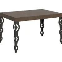 Itamoby Table Extensible 90X130/234 Cm Karamay Noyer Structure Anthracite
