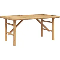 Syfax Table basse Marron 90 x 50 x 43 cm Bambou