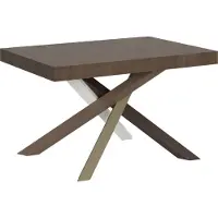 Itamoby Table Extensible 120/380X90 Cm Volantis Pieds Noyer Multicolore 4/C