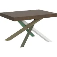 Itamoby Table Extensible 90X120/224 Cm Volantis Noce Structure 4/A