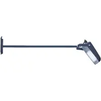 Searchlight Applique contemporaine Pub Aluminium Noir Polycarbonate Led 9W 4000K