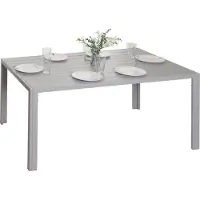 MCW Table à manger en aluminium -N40