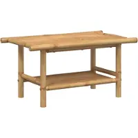 Syfax Table basse 70x40x35 cm bambou