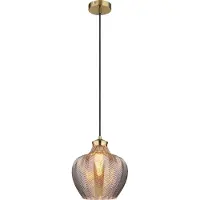 Globo Suspension Jessica avec verre coloré Ø 26cm