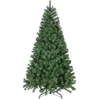 Generic Rebecca Mobili Sapin de Noël artificiel 180 cm en PVC et métal, vert